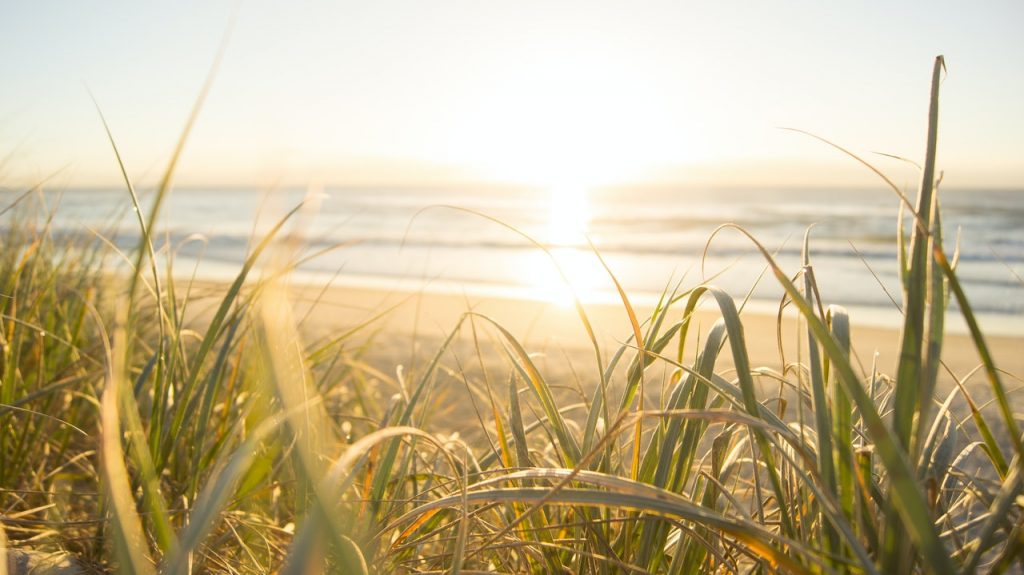 le soleil  à la plage